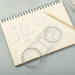 Multifunctional Geometry Ruler Set - Precise Drawing Tool for Students, Architects & Designers
