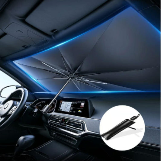 Universal Car Windshield Sunshade Universal Fit Protects Car Interior, Blocks UV Rays & Heat
